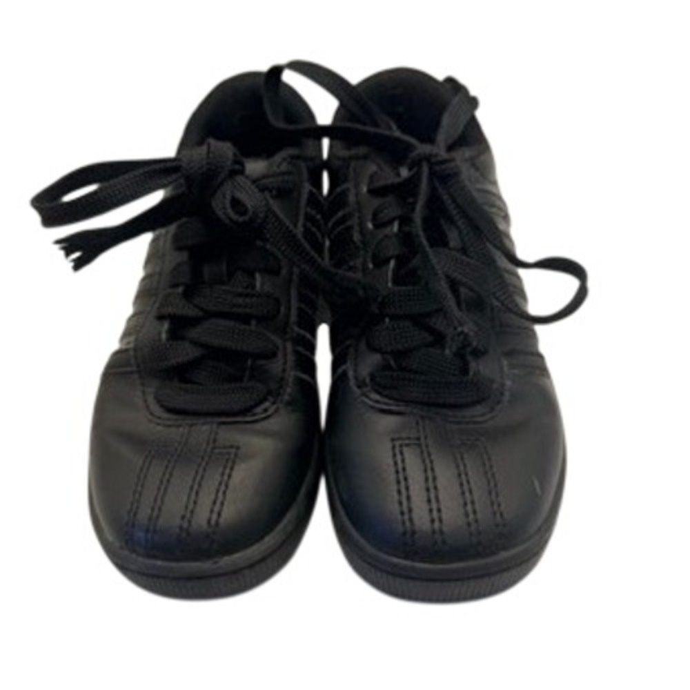 K-Swiss Kids Classic VN Sneakers Triple Black Low Top Shoes Size 13 US 6231
